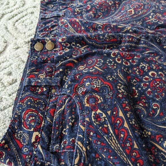Tommy HILFIGER Velvet Paisley Pencil Skirt Size 4 @V - Picture 3 of 11